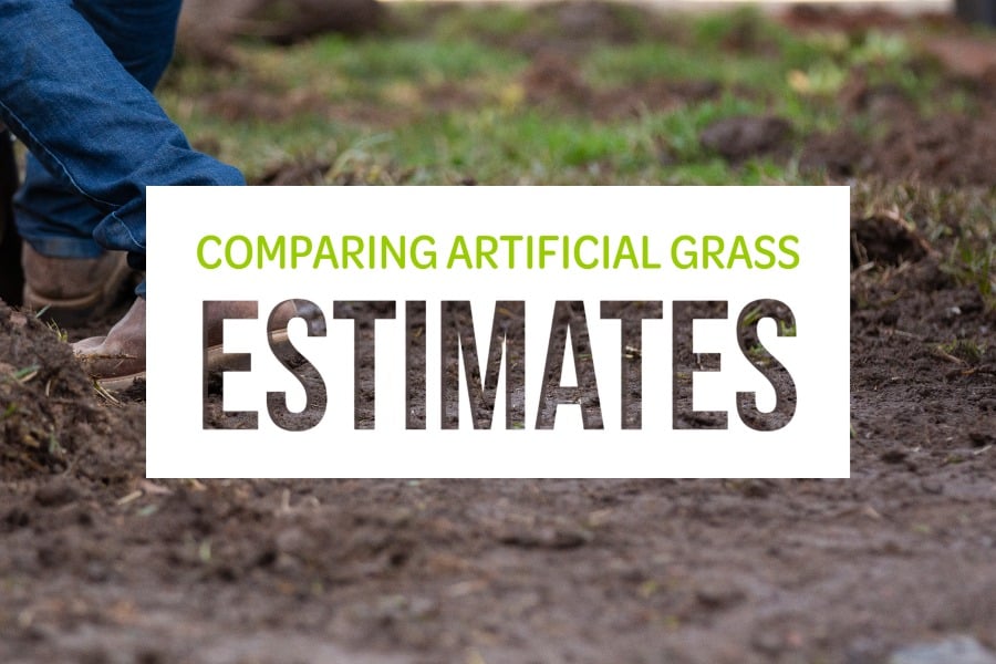 How to Compare Competing Artificial Grass Estimates
