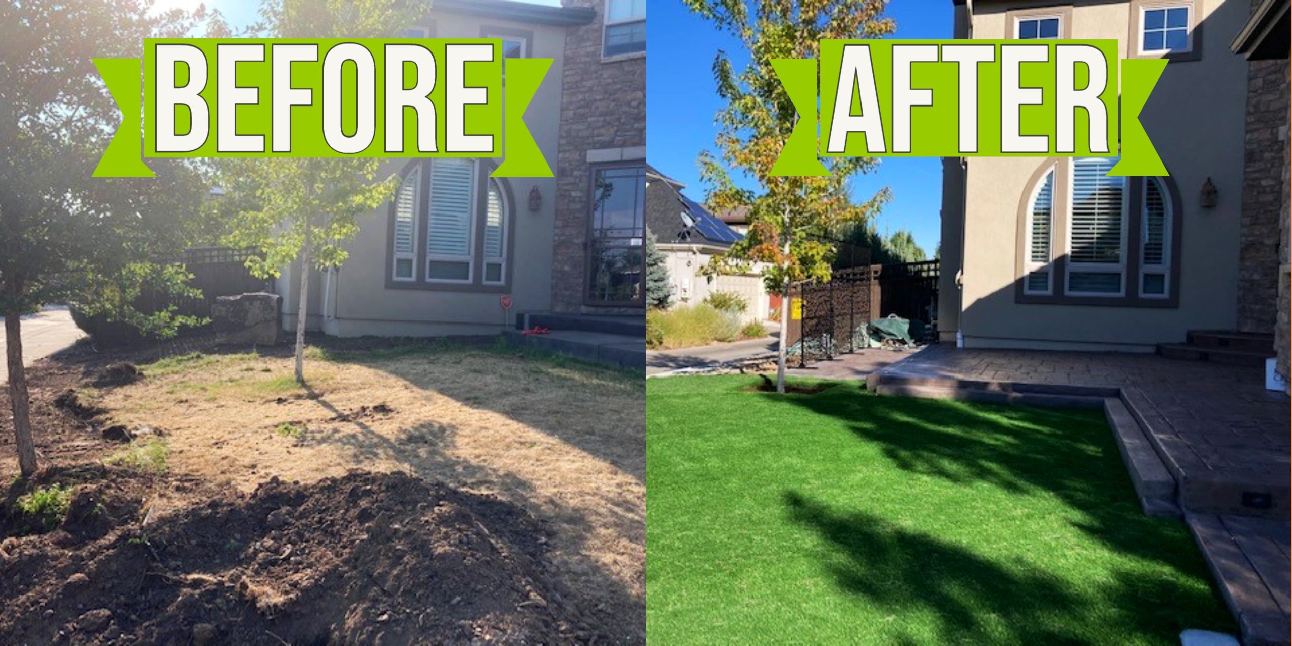 A Colorado Homeowner's 800 Square Foot Artificial Grass Installation Cost | Purchase Green Artificial Grass