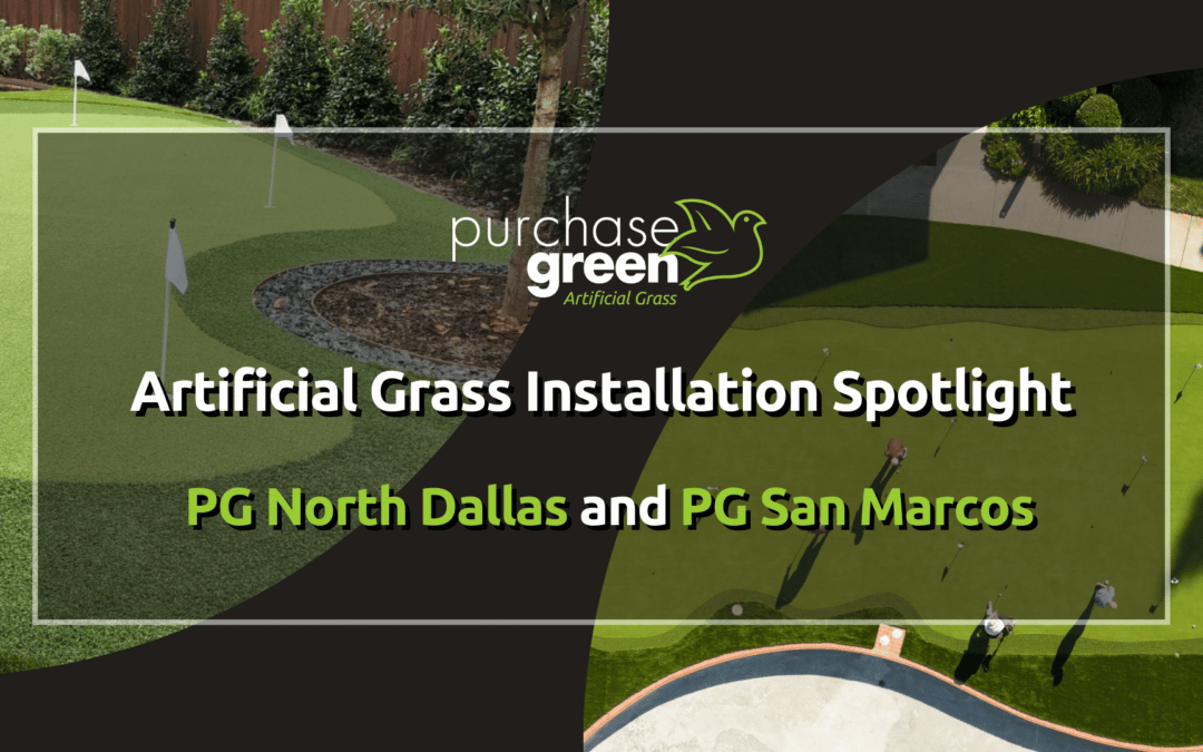 Artificial Grass Installation Spotlight: PG North Dallas and PG San Marcos