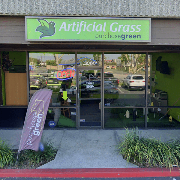 Purchase Green Artificial Grass Los Alamitos Showroom