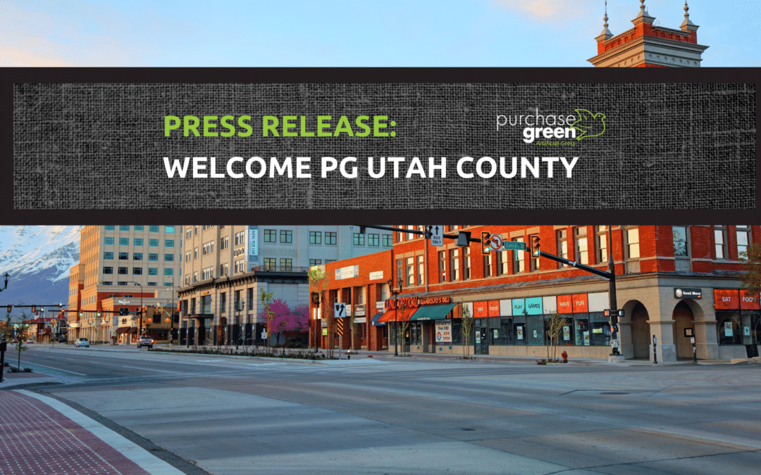 Purchase Green Announces New Location in Utah County
