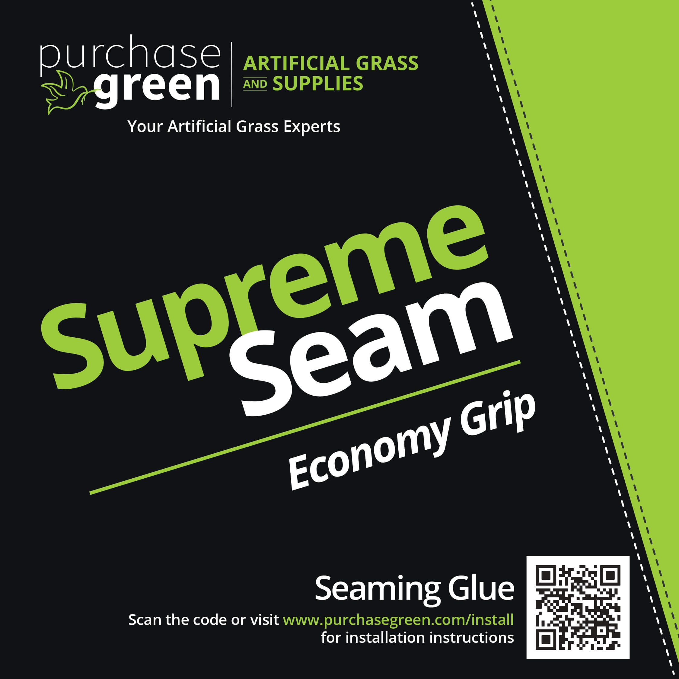 Seam Glue: 1 Gallon Supreme Seam Economy Grip