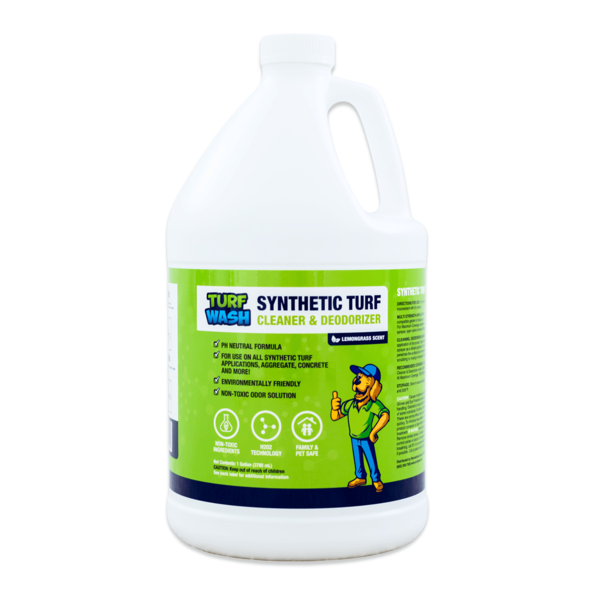 Artificial Grass Cleaner: Turf Wash 1 Gallon Bottle
