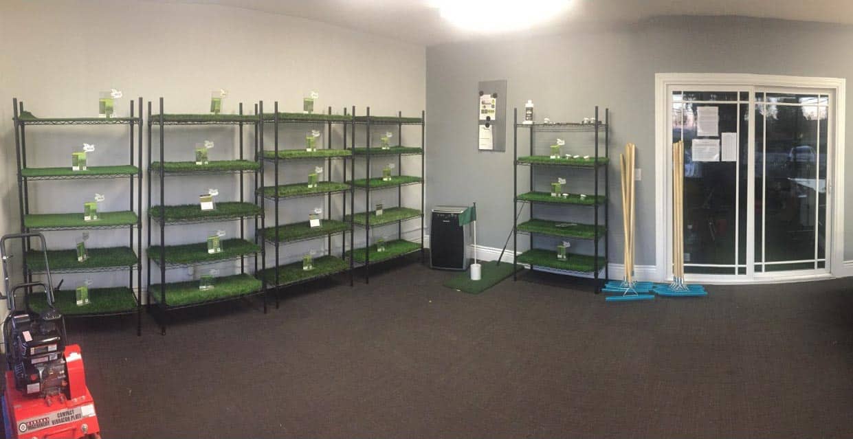 Purchase Green Artificial Grass Concord Showroom