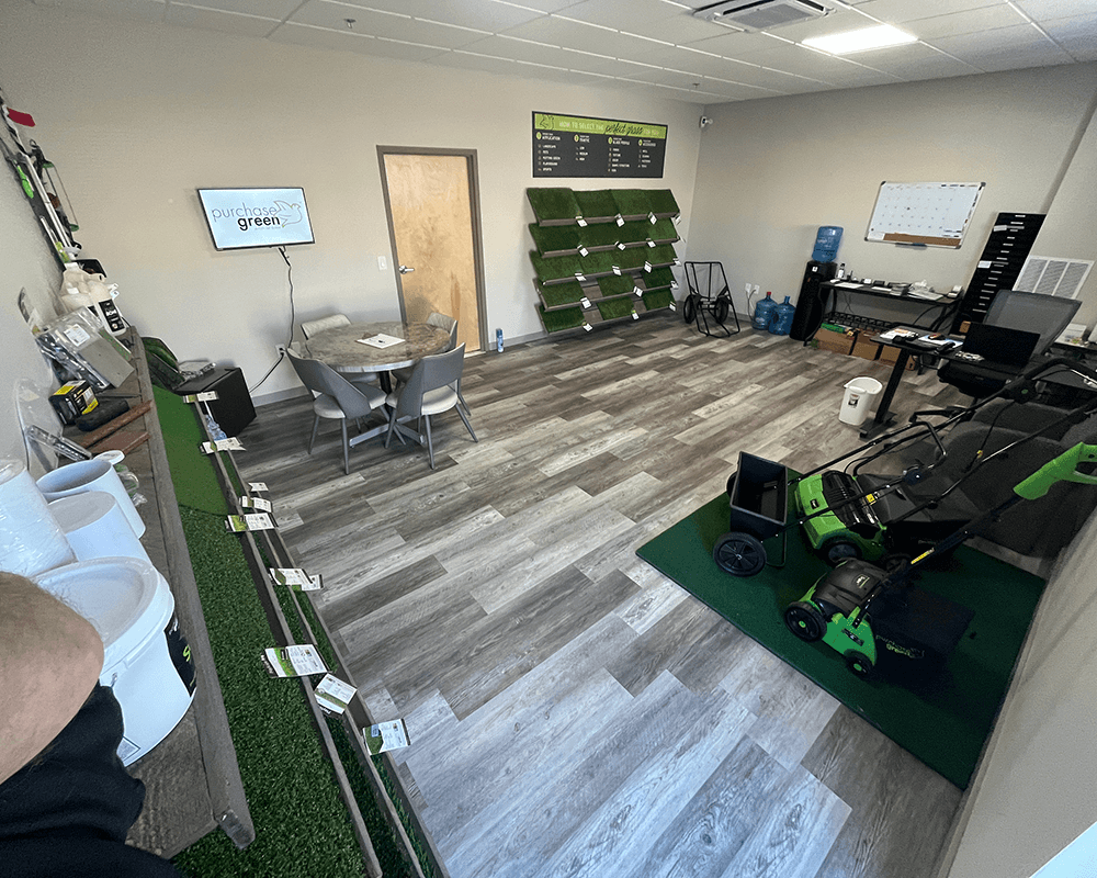 Purchase Green Artificial Grass of Colorado Springs Showroom