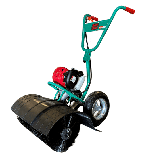 Power Trim Walk Behind Gas Engine Power Brush