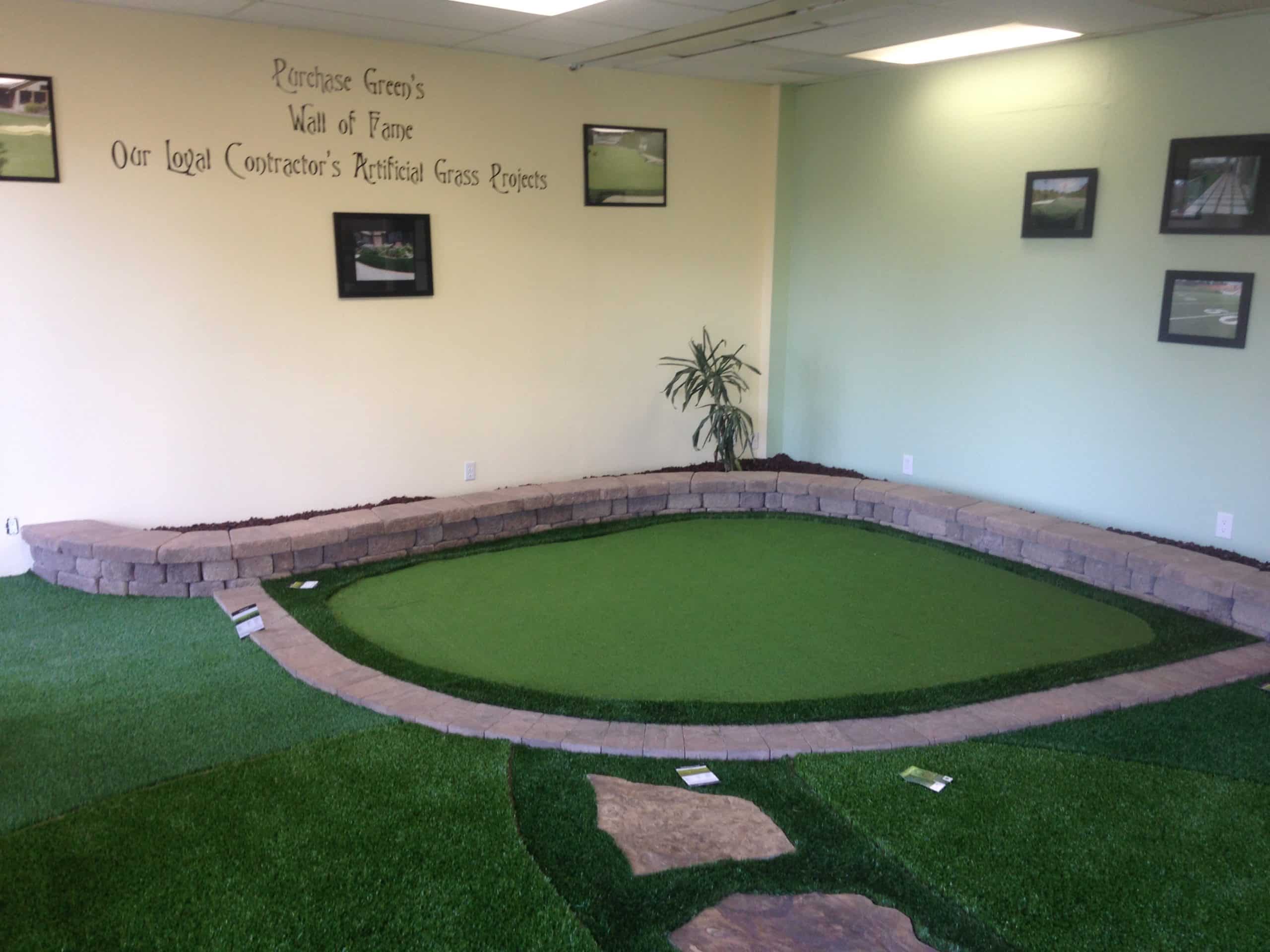 Purchase Green Artificial Grass San Marcos Showroom